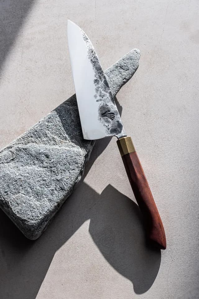 Hand Forged Santoku Knife