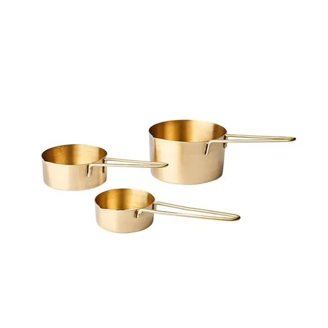 Brass Metal Measuring Cups