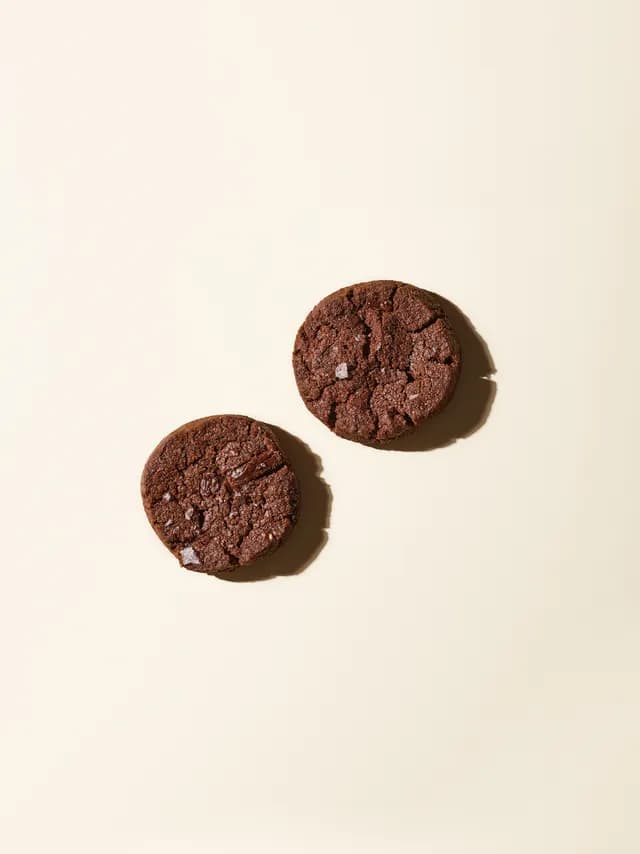 Chocolate Cookies with Maldon Salt