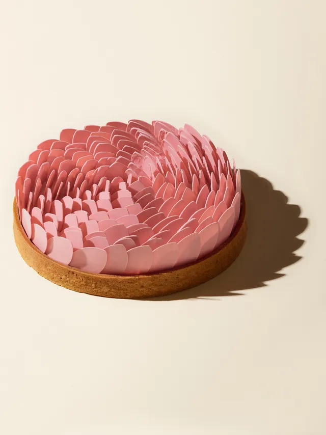 Pink Chocolate Tart