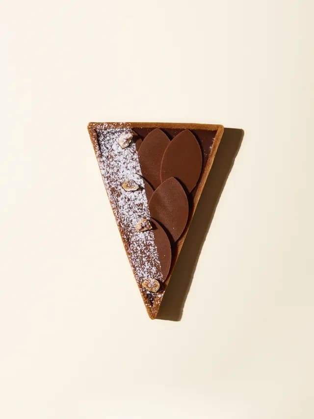Chocolate and hazelnut Tarte